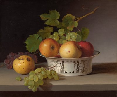 Nature morte aux fruits avec panier d