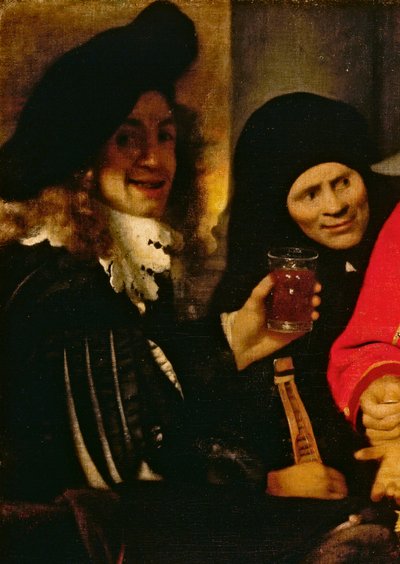 Musicien et entremetteuse (détail) - Jan Vermeer van Delft