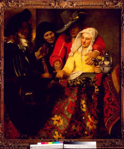 La Maquerelle - Johannes Vermeer