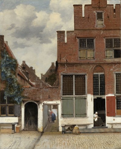 Vue de maisons à Delft, connue sous le nom de 
