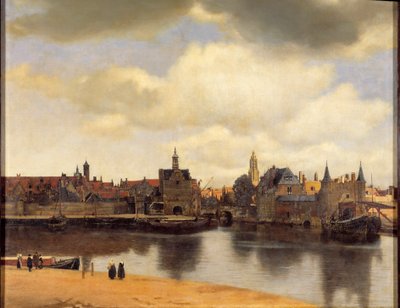 Vue de la ville de Delft - Jan (1632 75) Vermeer