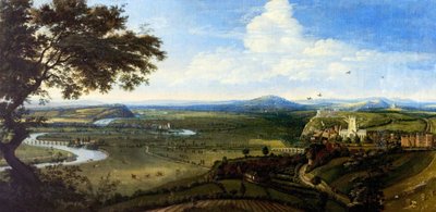 Vue de Nottingham depuis l