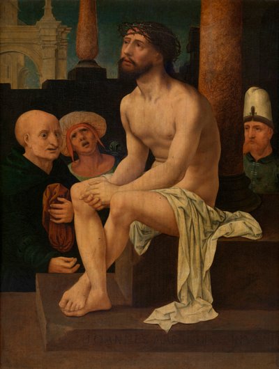 Christ assis sur la pierre froide - Jan (c.1472 c.1533) Gossaert