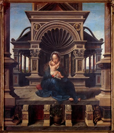 La Vierge de Louvain - Jan (c.1472 c.1533) Gossaert