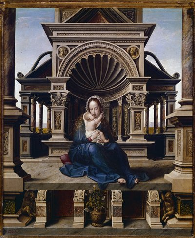 La Vierge de Louvain - Jan (c.1472 c.1533) Gossaert