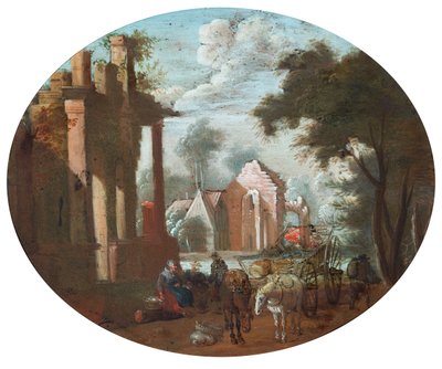 Château en ruines - Jan (follower of) Brueghel
