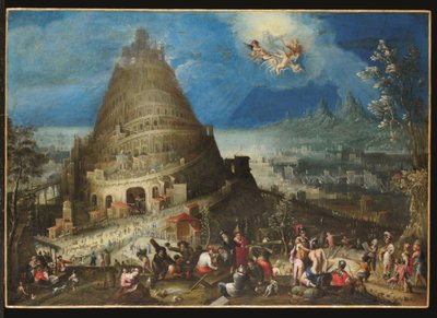La Tour de Babel, vers 1650 - Jan (follower of) Brueghel