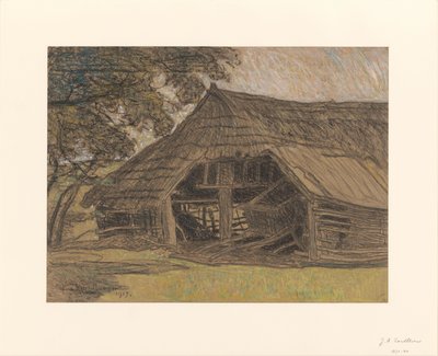 Grange délabrée - Jan Adam Zandleven