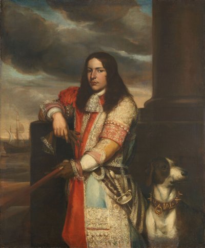 Engel de Ruyter, vice-amiral, c.1670 - Jan Andrea Lievens