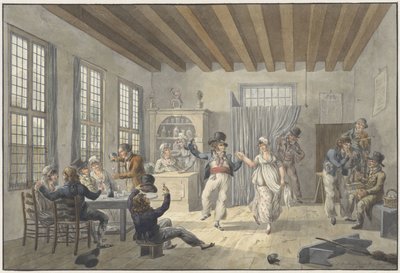 Compagnie joyeuse dans une auberge - Jan Anthonie Langendijk Dzn