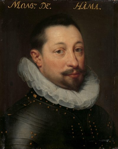 Portrait de Charles de Levin, seigneur de Famars, Forimont et Lousart - Jan Antonisz van Ravesteyn (workshop of)