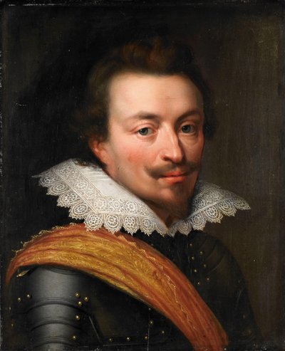 Portrait de Jan le Jeune, Comte de Nassau-Siegen (Comte Jean VIII de Nassau-Siegen) - Jan Antonisz van Ravesteyn (workshop of)