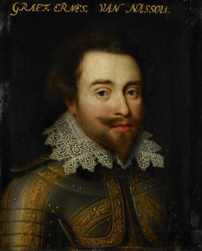 Portrait de Johan Ernst I, comte de Nassau-Siegen - Jan Antonisz van Ravesteyn (workshop of)