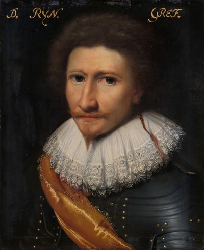 Portrait de Johann Conrad von Salm, Waldgrave et Rhinegrave van Dhaun - Jan Antonisz van Ravesteyn (workshop of)