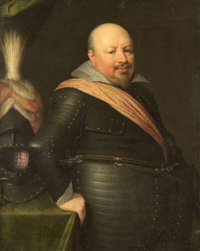 Portrait de Nicolaas Schmelzing (1561-1629) - Jan Antonisz van Ravesteyn (workshop of)