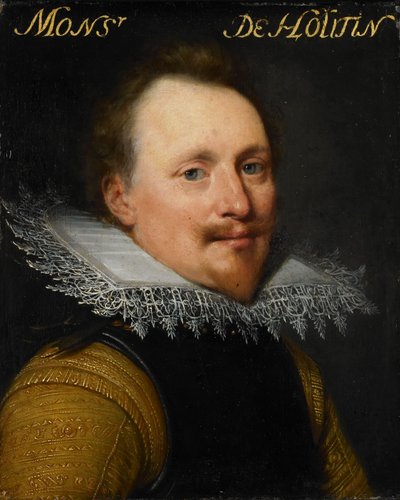 Portrait de Willem de Soete de Laeke, seigneur de Hautain - Jan Antonisz van Ravesteyn (workshop of)