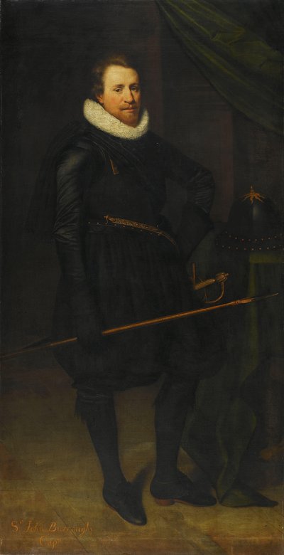 Portrait de Sir John Burroughs (1587-1627) - Jan Antonisz van Ravesteyn