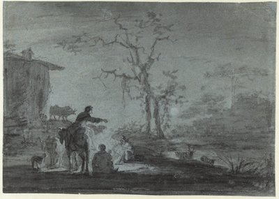 Bergers près d