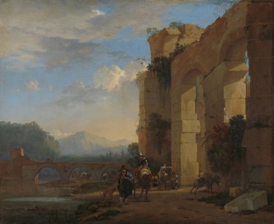 Muletiers à côté d