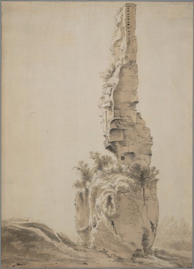 Ruines dans un paysage - Jan Asselijn