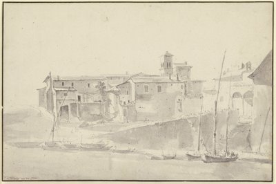 Le poste de péage sur le Tibre - Jan Asselijn