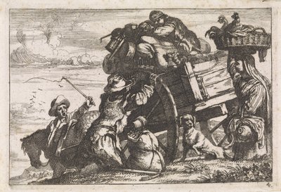 Le chariot - Jan Baptist de Wael