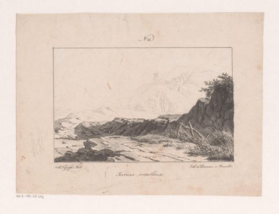 Plateau rocheux - Jan Baptiste de Jonghe