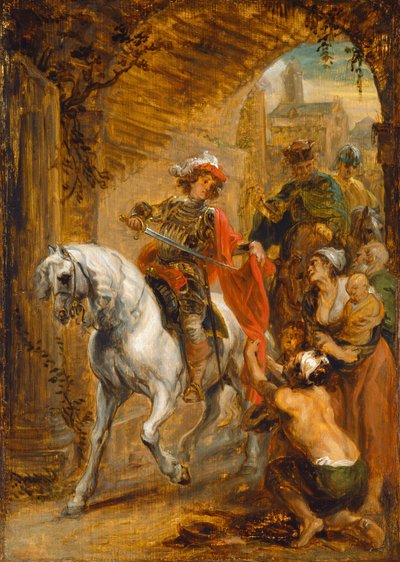 Saint Martin partageant son manteau, vers 1640-1645 - Jan Boeckhorst