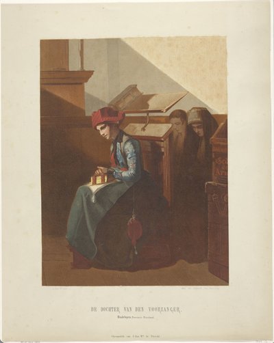 Femme de Hindeloopen dans un intérieur d