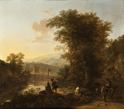Paysage avec un dessinateur - Jan Both