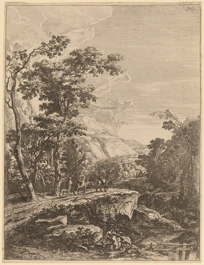 La Femme sur le mulet - Jan Both
