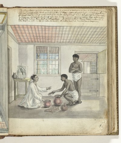 Commerce de beurre à Ceylan - Jan Brandes