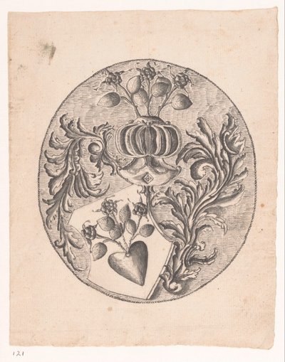 Blason familial avec rose - Jan Brandes