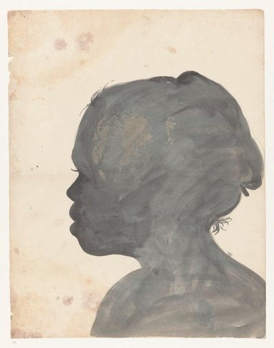 Portrait en silhouette de Bietja - Jan Brandes