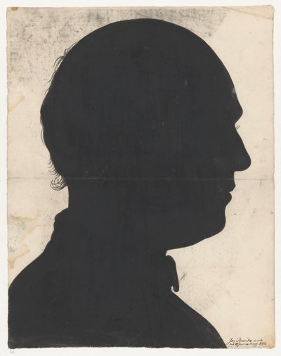 Portrait en silhouette de Jan Brandes - Jan Brandes