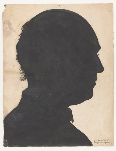 Portrait en silhouette de Jan Brandes - Jan Brandes