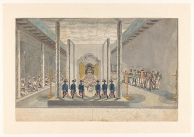 Délégation de la VOC à une audience avec le roi de Kandy, Sri Rajadi Raja Sinha - Jan Brandes