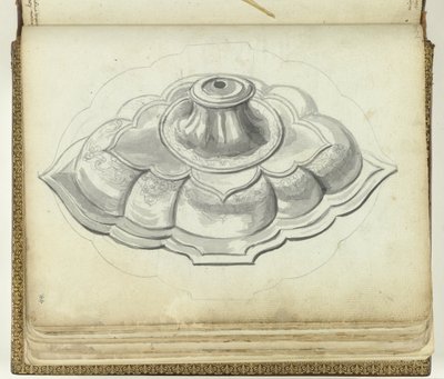 Pied de gobelet du roi de Candi - Jan Brandes
