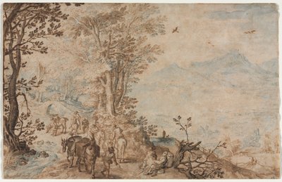 Paysage avec voyageurs - Jan Brueghel