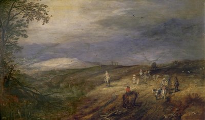 Route forestière - Jan Brueghel the Elder
