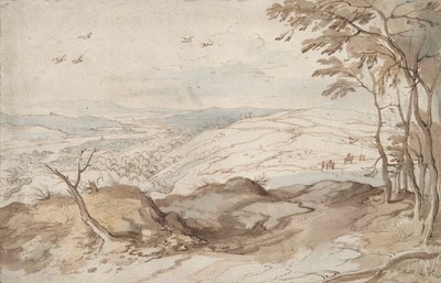 Paysage montagneux avec vue sur une vallée - Jan Brueghel the Elder
