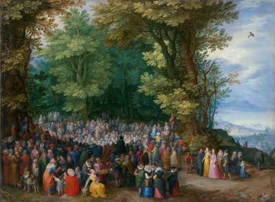 Le sermon sur la montagne - Jan Brueghel the Elder