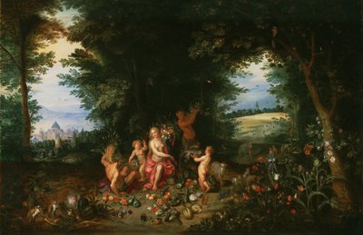 Paysage avec Cérès (Allégorie de la Terre) - Jan Brueghel the Younger