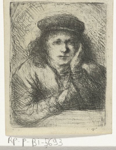 Jeune homme avec chapeau - Jan Chalon