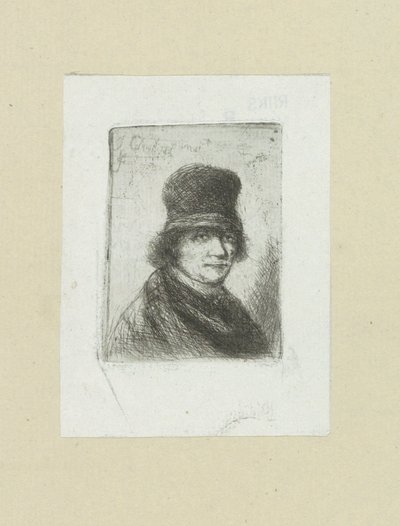 Homme avec un haut-de-forme - Jan Chalon