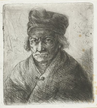 Homme avec bonnet - Jan Chalon