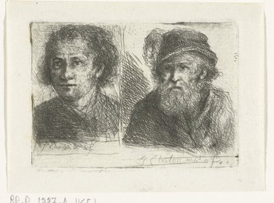 Deux hommes - Jan Chalon