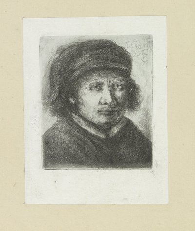 Homme adulte, vers la droite - Jan Chalon