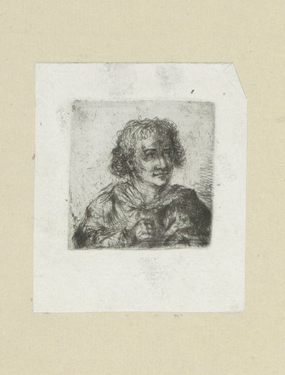 Homme adulte, sa main droite visible - Jan Chalon