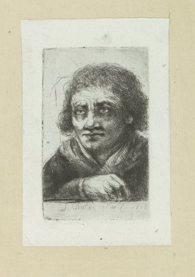 Homme adulte, main droite visible - Jan Chalon